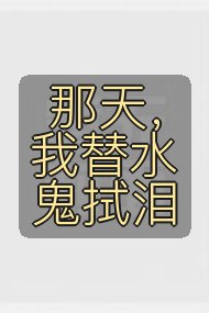 那天,我替水鬼拭泪封面