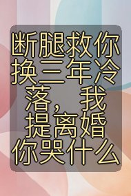 断腿救你换三年冷落,我提离婚你哭什么封面