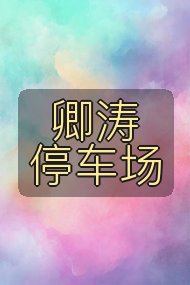 卿涛停车场封面