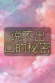 说不出口的秘密封面