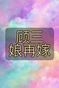顾三娘再嫁封面